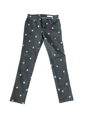 SASS & BIDE Starburst Playman Gray Skinny Jeans Size 26